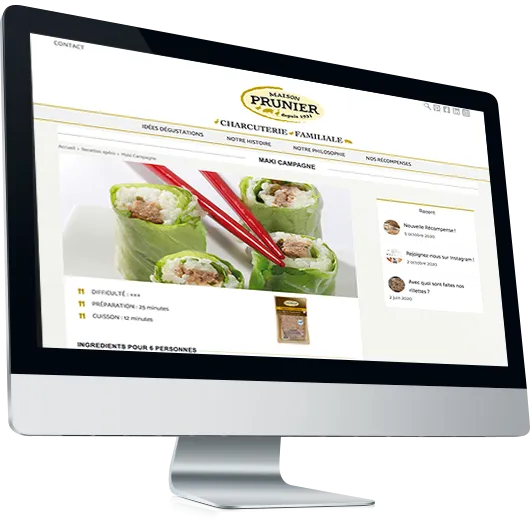 Maison Prunier - Recette