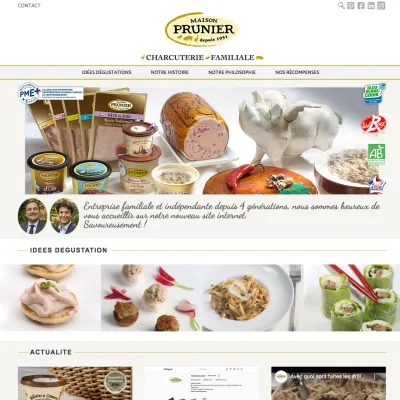 Maison Prunier - Accueil